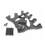2Pcs 3-Tier Dumbbell Storage Rack Tree Stand Weight Rack Display Holder for Fitness Equipment Storage