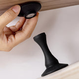 Magnetic Silicone Door Stopper – Strong Holder for Bottom of Door Black