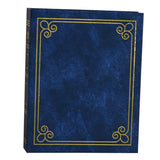 Traditional Photo Album with 200 Pockets for Wedding Gift Blue