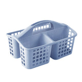4 PCS Portable Shower Caddy with Handle for Bathroom Kitchen Blue