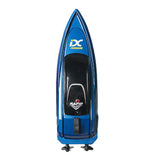 2.4GHz Remote Control Boat Toy Rechargeable Racing RC Boat Toy Blue