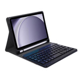 Bluetooth Keyboard with Case Cover for Samsung Galaxy Tablet Black