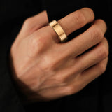 Smart Ring for Men Women Fitness Activity Tracker Ring with Step Counter Gold