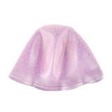 Hair Coloring Highlighting Dye Cap Frosting Tipping Reusable with Stainless Steel Hook Pink