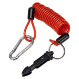 4FT Breakaway Trailer Brake Cable – Stainless Steel with Spring Clip