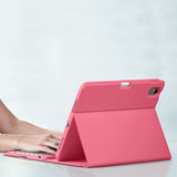 Bluetooth Keyboard Case Compatible With iPad 11th 10th Gen A16 Backlit Cover Pink