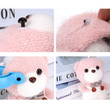 Auxiliary Tool for Attaching Sewing Eyes Knitting Tool Blue