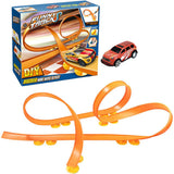 1.9m Track Car Set with Suction Cups Racing Toy Fun