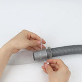 24 Pieces Drain Filter for Washing Machine Stainless Steel Hair Snare Traps with 24 Pcs Cable Ties