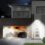 240LED Solar Motion Sensor Light Outdoor Wall Security Garden Flood Lamp