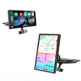 Rotating CD Player Mount for 5-11 Inch CarPlay Display Screens