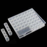 56 Grid Plastic Jewelry and Bead Storage Organizer Box for Crafts