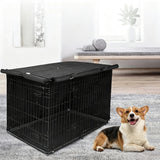 Breathable Oxford Fabric Dog Crate Cover with Zipper Front Side Doors