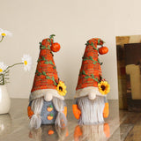 2PS Fall Decorations for Home – Thanksgiving Decor with Fall Pumpkin Gnomes Plush Dolls