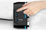 3 Way 12V Multi Socket Car Cigarette Lighter Splitter Dual USB Charger Digital Display