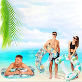 3Pcs Inflatable Pool Float Chairs Water Hammock Pool Lounge