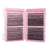 640Pcs Lash Clusters Individual Eyelash Extensions 30D-60D Mixed Volume False Lashes