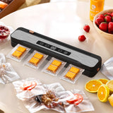 Wet & Dry Vacuum Sealer Machine with Built-In Cutter Dual-Use