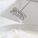 3-Speed Rechargeable Milk Frother Hanheld for Matcha Lattes Cappuccino Black