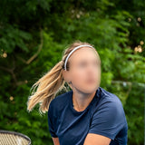 6 PCS Slim Elastic Sport Headbands Thin Strechy Hairbands Men Women Gym Football