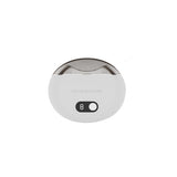 Electric Nail Clipper with Power Display Secure Automatic Nail Trimmer Manicure Tool White