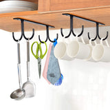 3PCS Under Cabinet Mug Hooks Coffee Cup Holder