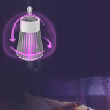 Electric Mosquito Killer Lamp Fly Trap Insect Bug Zapper for Indoor and Outdoor Use Grey