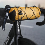 Bike Handlebar Bag for Road Mountain Bike Cycling Travel Shoulder Bag Barrel Bag with Shoulder Strap