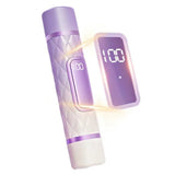 2-in-1 Dual-Head Electric Hair Remover Trimmer for Women Body Purple