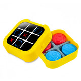 5-in-1 Electronic Tic Tac Toe Game – Portable Handheld Travel Toy
