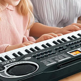 61-Key Electric Piano Keyboard for Beginners with Mic