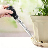2Pcs Scale Rubber Bulb Flower Pot Tray Water Remover Suction Drainer Tool Clear