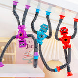 4Pcs Suction Cup Pop Tubes Stretchy Sensory Fidget Toys Style 1