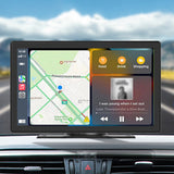 9 Inch CarPlay Screen with 4K Dashcam Front Rear Camera 64GB