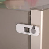 5Pcs Kid Proof Refrigerator Lock Freezer Door Security Lock for Fridge Cabinets Light Grey