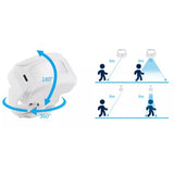 Motion Sensor Welcome Doorbell Wireless Motion Detector Alarm for Home Store Business Caregiver Reminder Style 1