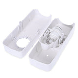 2Pcs Automatic Toothpaste Dispenser and Toothbrush Holder Set Wall Mounted Toothpaste Squeezer Toothbrush Organizer