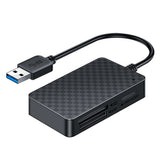 4-in-1 USB 2.0 Memory Card Reader – Adapter for CF, SD, TF, MS Cards