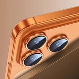 iPhone 17 Pro Max Full Coverage Camera Lens Protector Orange