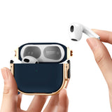 Shockproof Armor Protective Case for AirPods 4th Generation Durable TPU and PC Case Blue