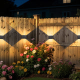 LED Wall Light waterproof Outdoor 0 to 120 Degree Adjustable Lamp Exterior lights Yard Warm Light