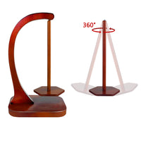 Wooden Yarn Holder for Knitting with Magnetic Spinner Style 1