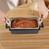 2PCS Silicone Baking Mats Loaf Pan Liner for Bread