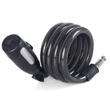 Anti-Theft Bike Cable Lock with 2pcs Keys for Bicycles