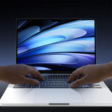 2Pcs Clear Silicone Keyboard Cover Compatible With MacBook Air Pro 13 14 15