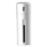 Travel Cosmetic Dispenser Set 4 in 1 Refillable Bottles White