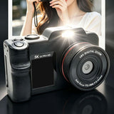 5K Video Camera 80MP Dual Screen 18X Zoom Autofocus Digital