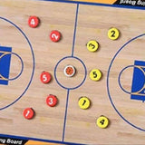 Dry-Erase Basketball  Coaching Tactics  Clipboard Set Folding Strategy Board Training Aids