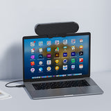 USB Clip-On Speaker 10W High Power Portable Soundbar for Laptop PC