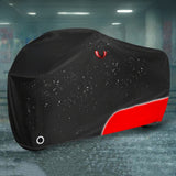 Motorcycle Cover Waterproof Outdoor Storage with Lock-Holes